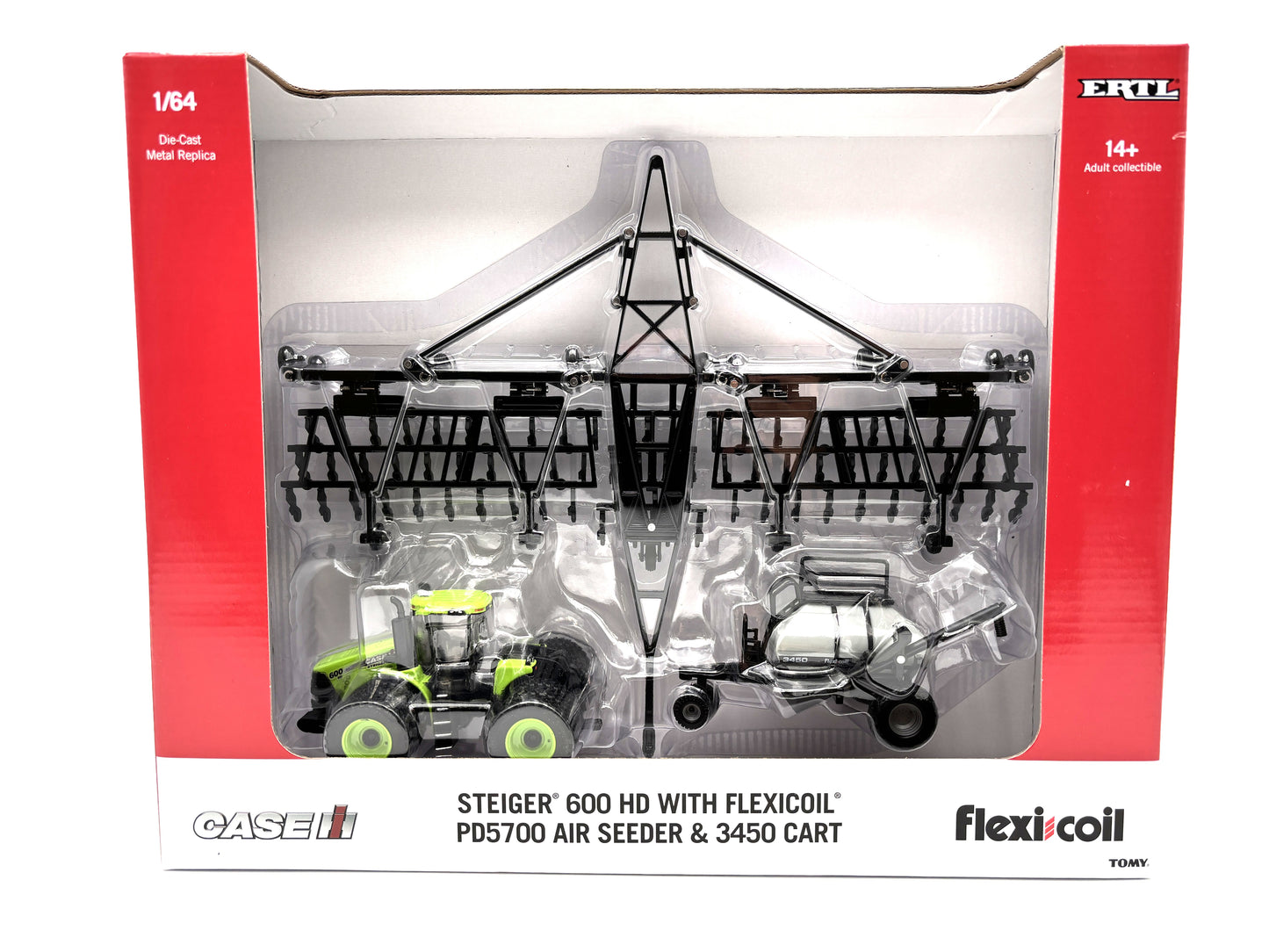1/64 Case IH 600HD Air Seeders-Green Chase