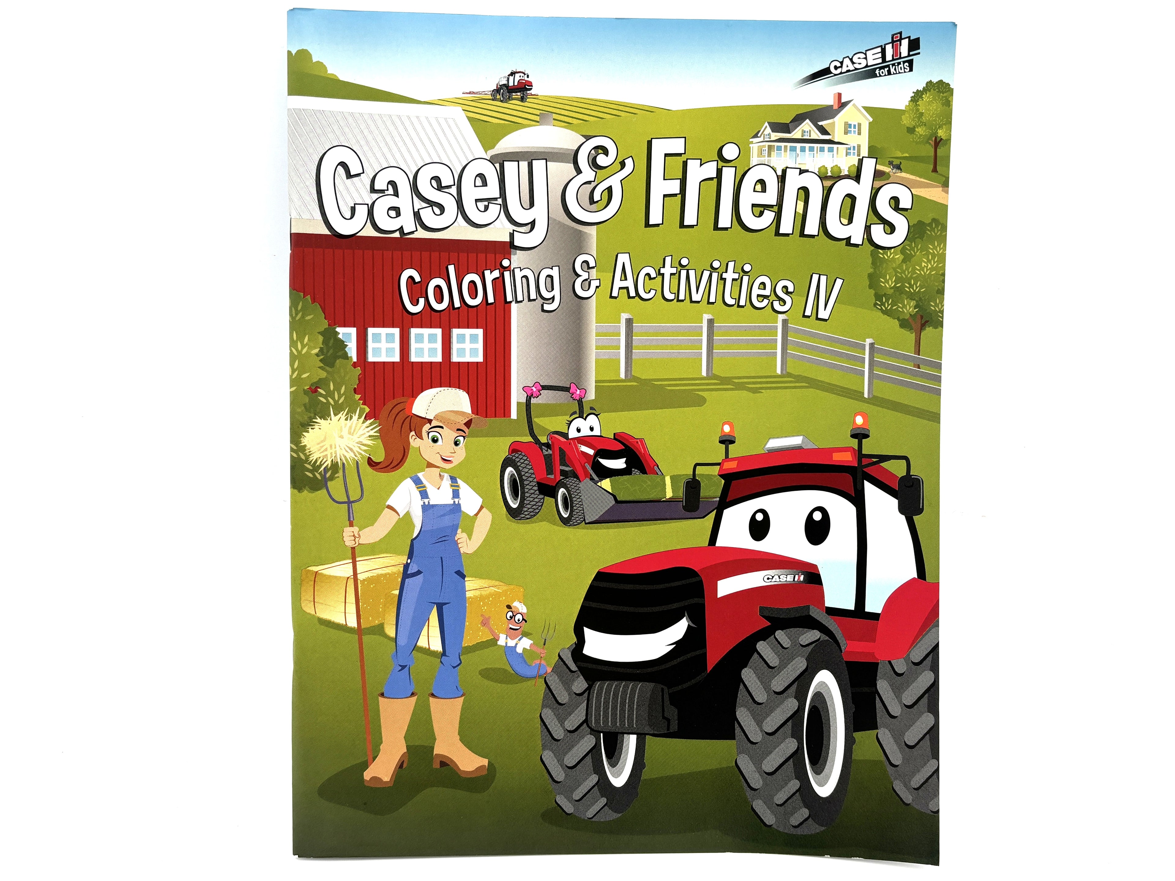 Case IH Casey & Friends Kids Coloring & Activities Book IV