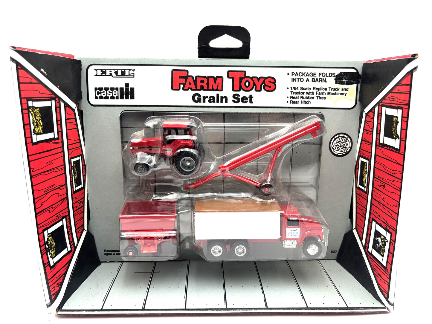 1/64 Case IH Grain Barn Set