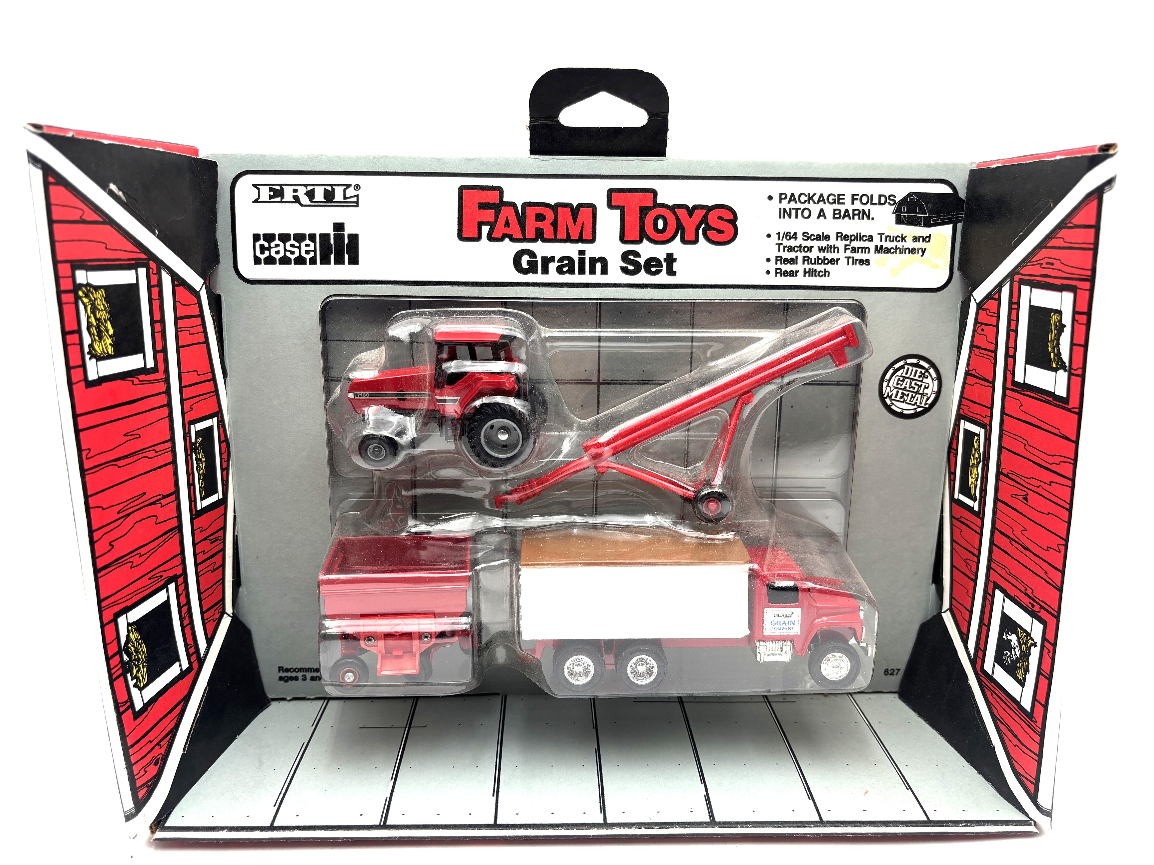 1/64 Case IH Grain Barn Set