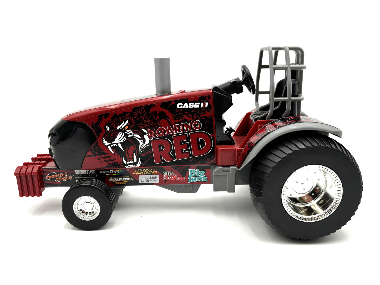 1/16 Case IH Roaring Red Puller Tractor