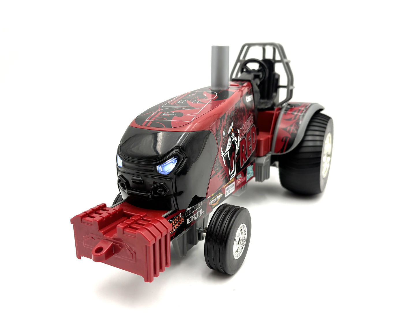 1/16 Case IH Roaring Red Puller Tractor