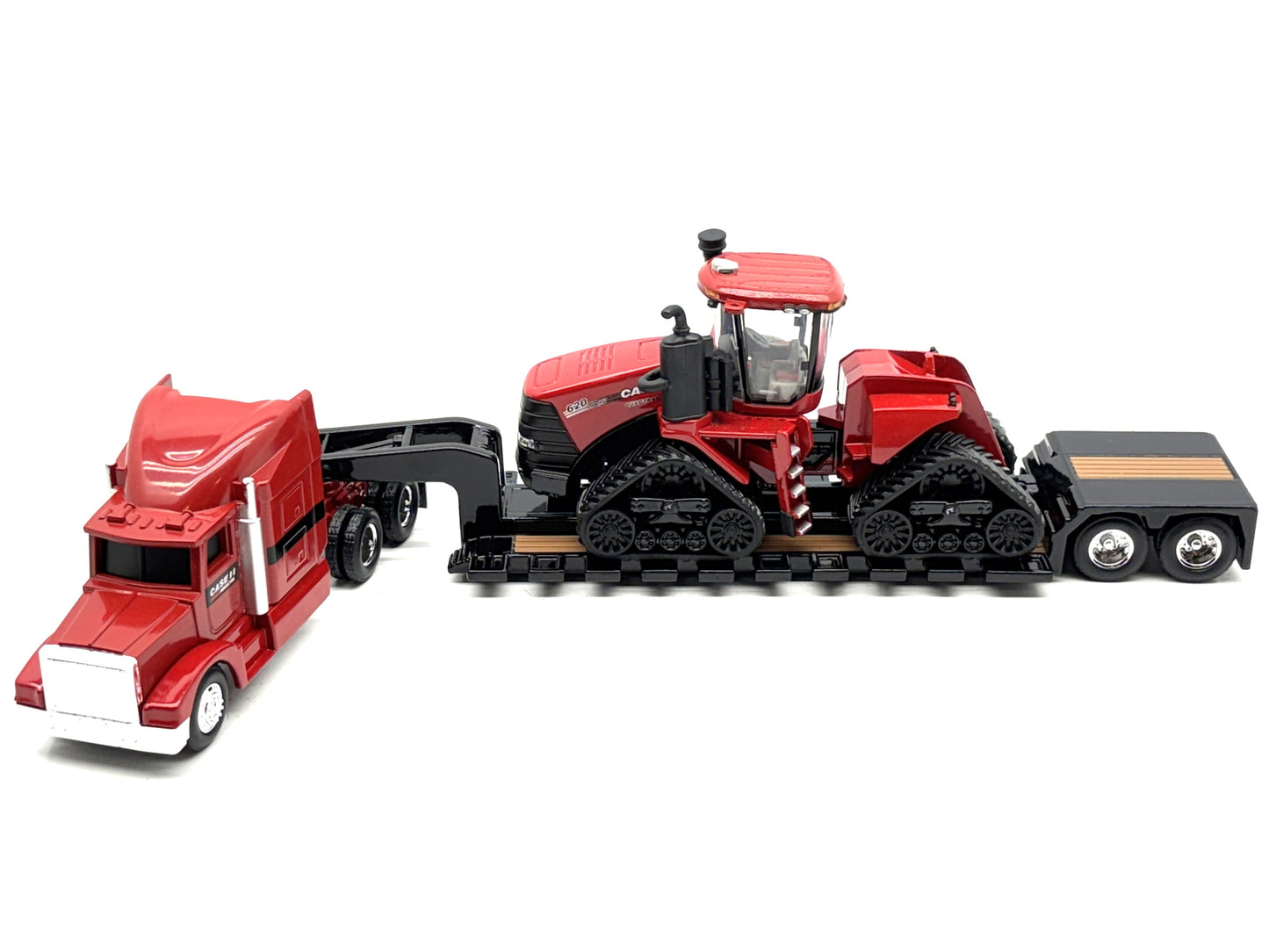 1/64 Case IH Steiger 620 Quadtrac with Semi & Lowboy Trailer