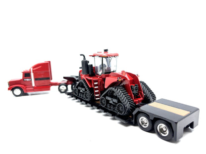 1/64 Case IH Steiger 620 Quadtrac with Semi & Lowboy Trailer