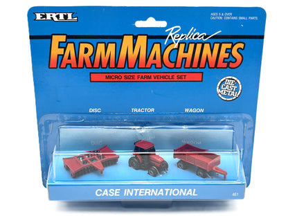 1/87 Case International Micro Size Farm Set