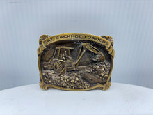 Cat BackHoe Loaders Belt Buckle