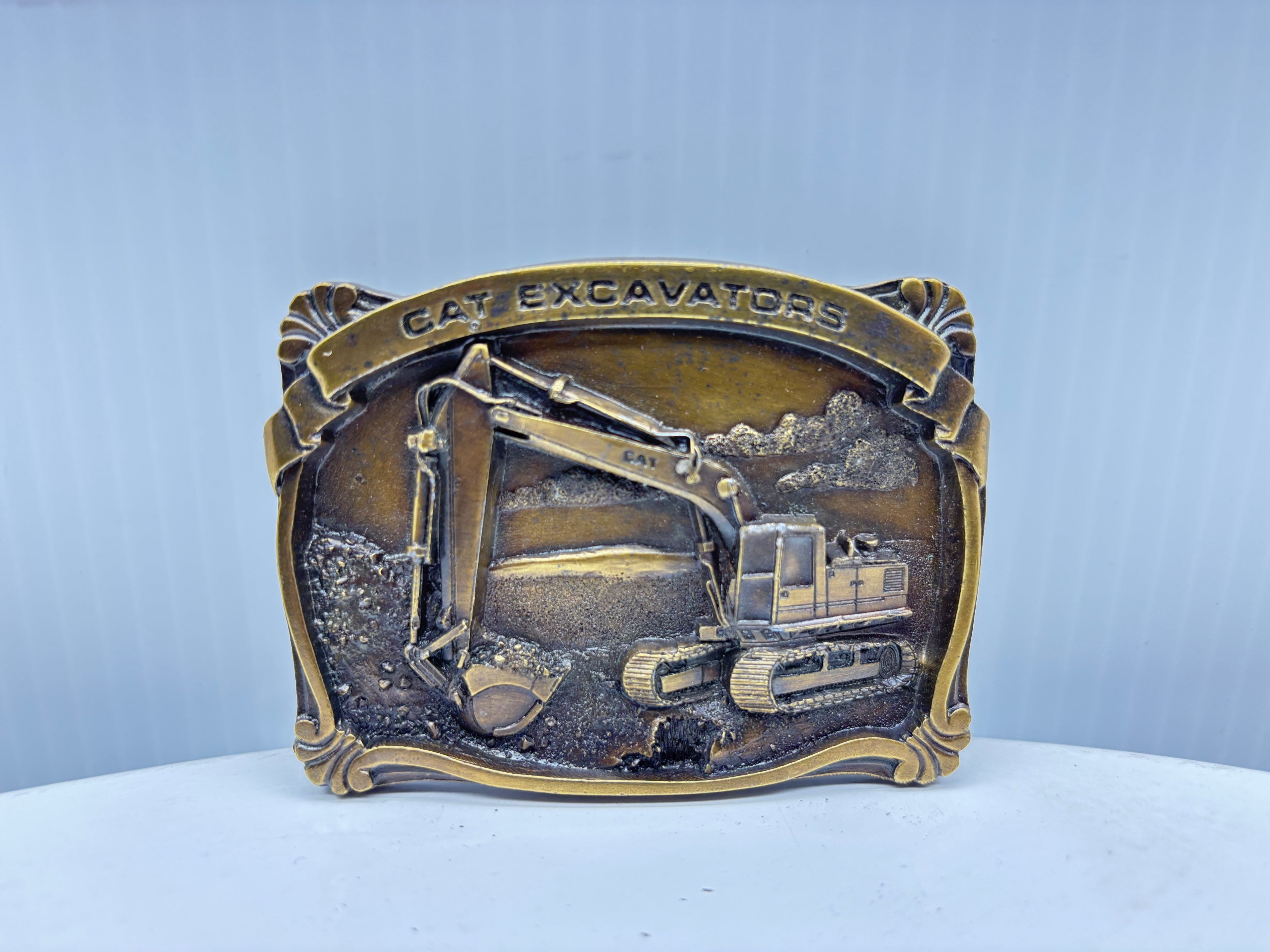 Cat Excavators Belt Buckle