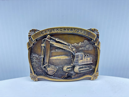 Cat Excavators Belt Buckle