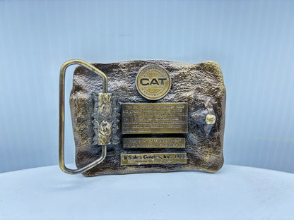 Cat Skidders Belt Buckle