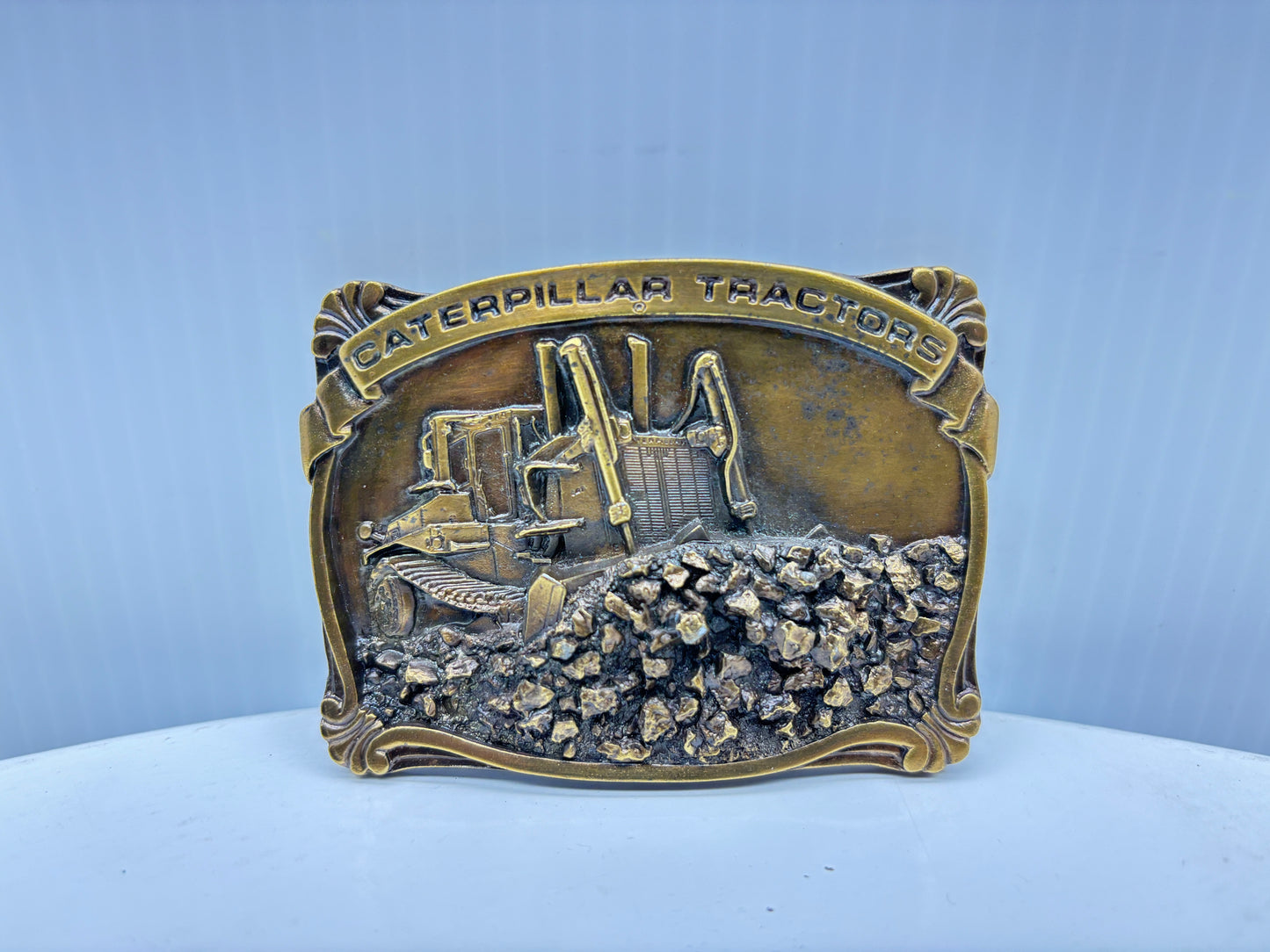 Caterpillar Tractors Belt Buckle