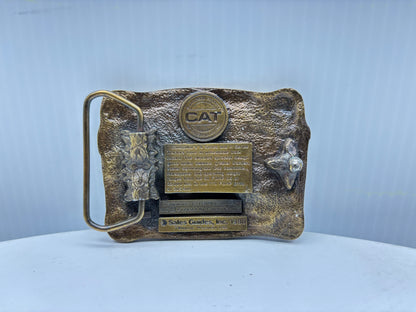 Caterpillar Tractors Belt Buckle