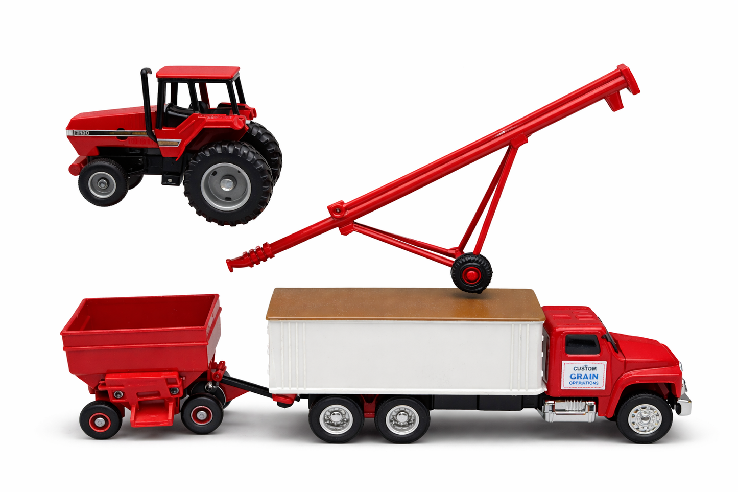 1/64 Case IH Grain Barn Set