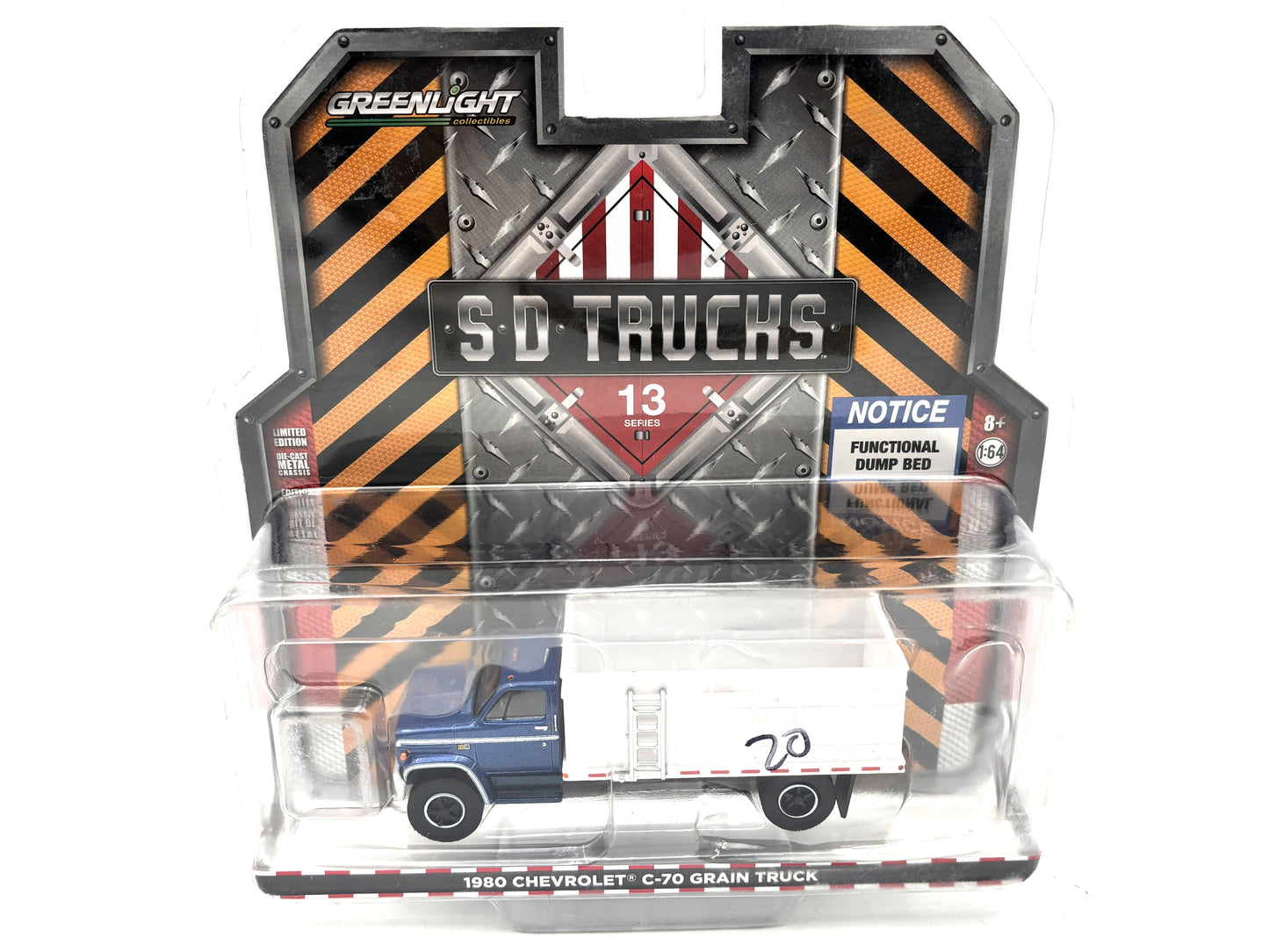 1/64 Chevrolet C-70 Grain Truck (Blue/White)