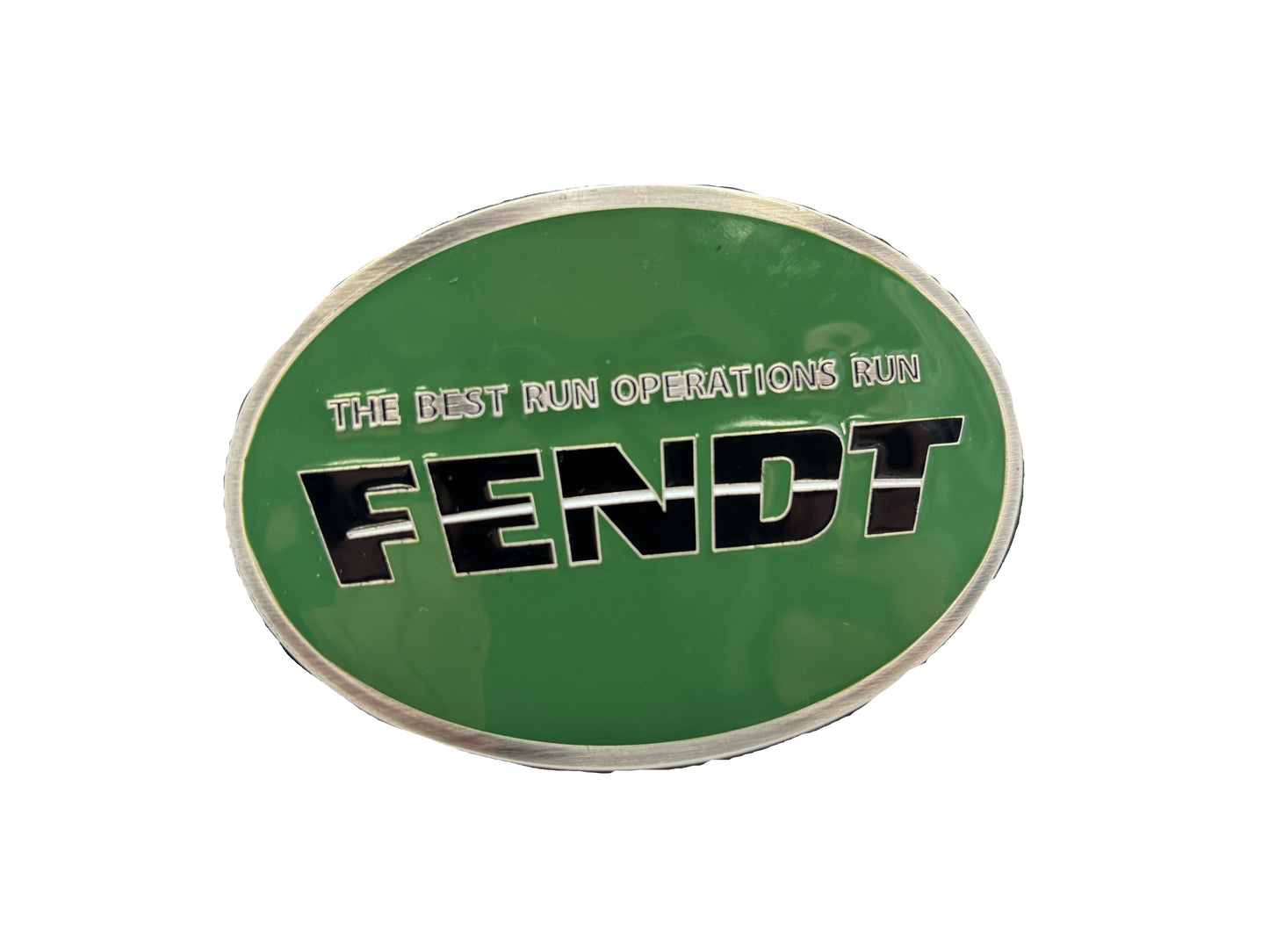 Fendt Oval Belt Buckle