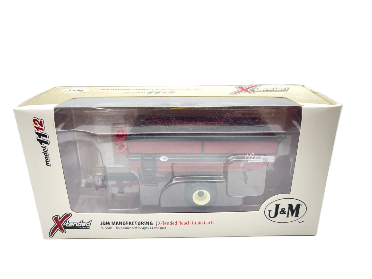 1/64 J&M 1112 X-Tend Flotation Red Singles