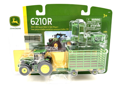 1/64 John Deere 6210R Haying Set