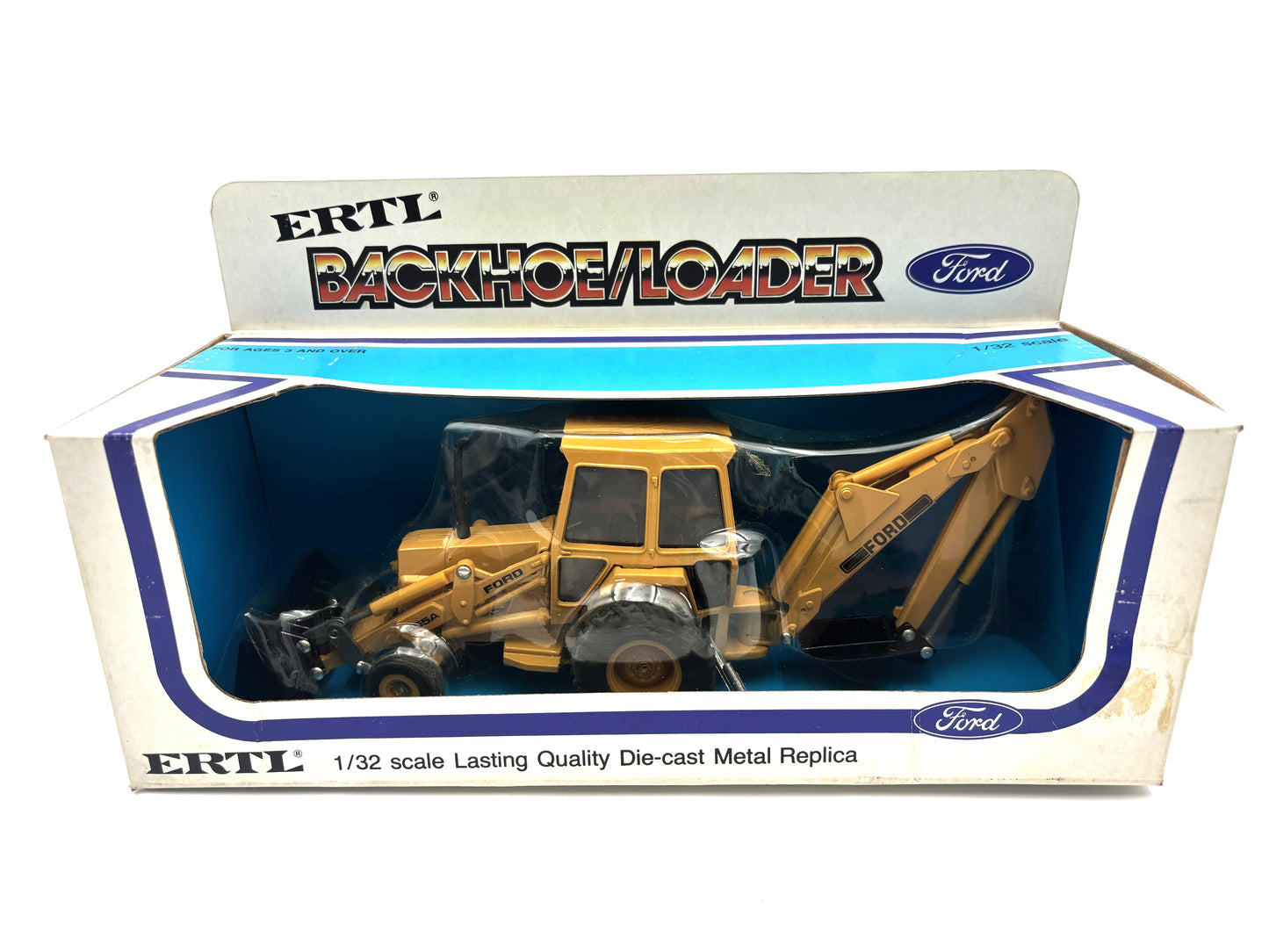 1/32 Ford 555A Backhoe and Loader