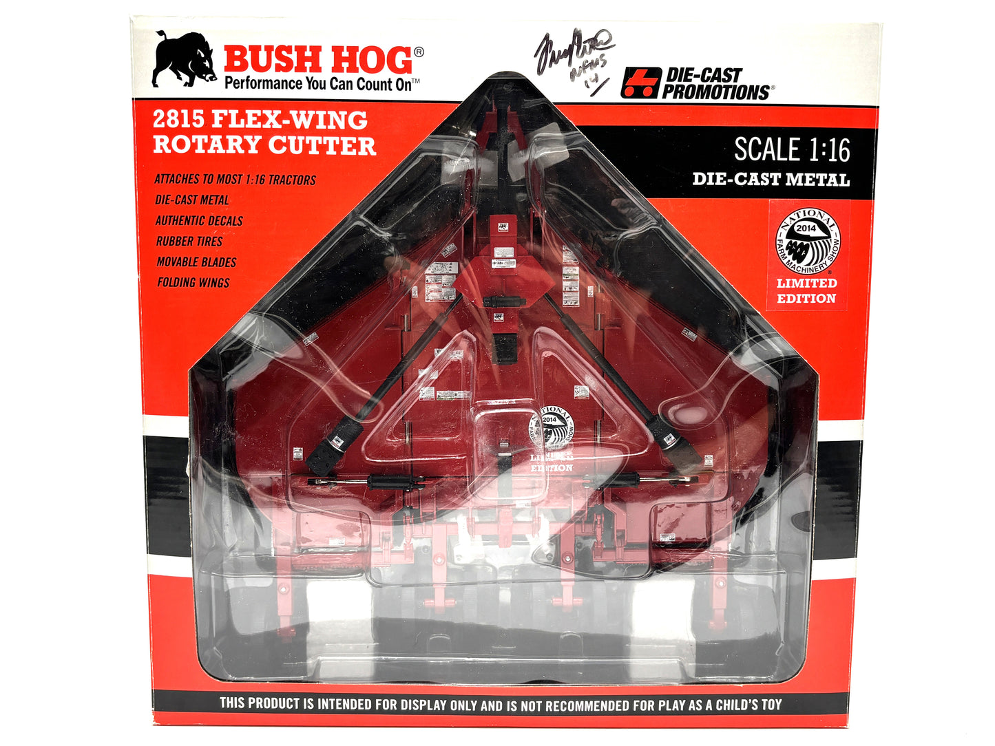 1/16 Bush Hog 2815 Limited Edition