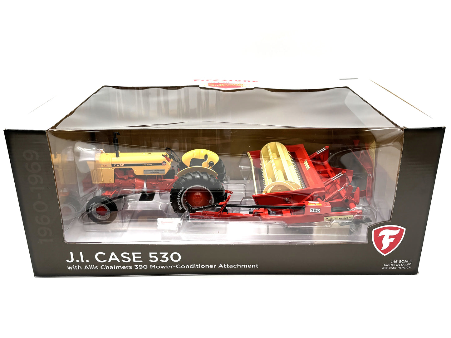 1/16 Case 530 with AC 390 Mower Conditioner