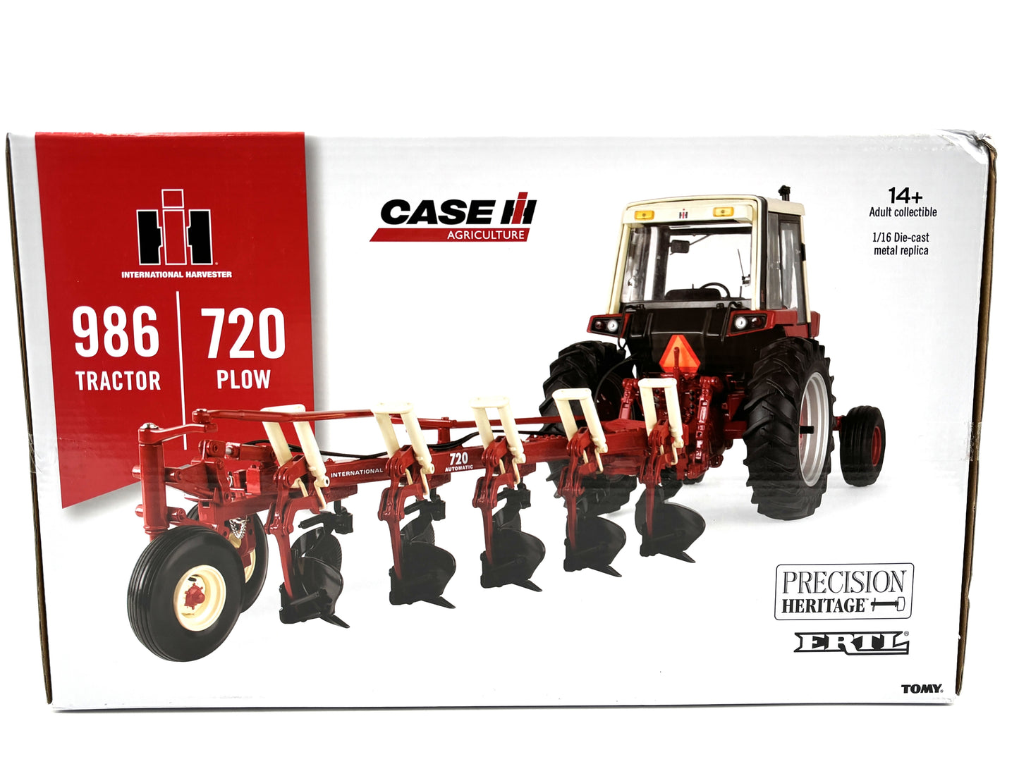 1/16 International 986 with Cab and 720 Plow