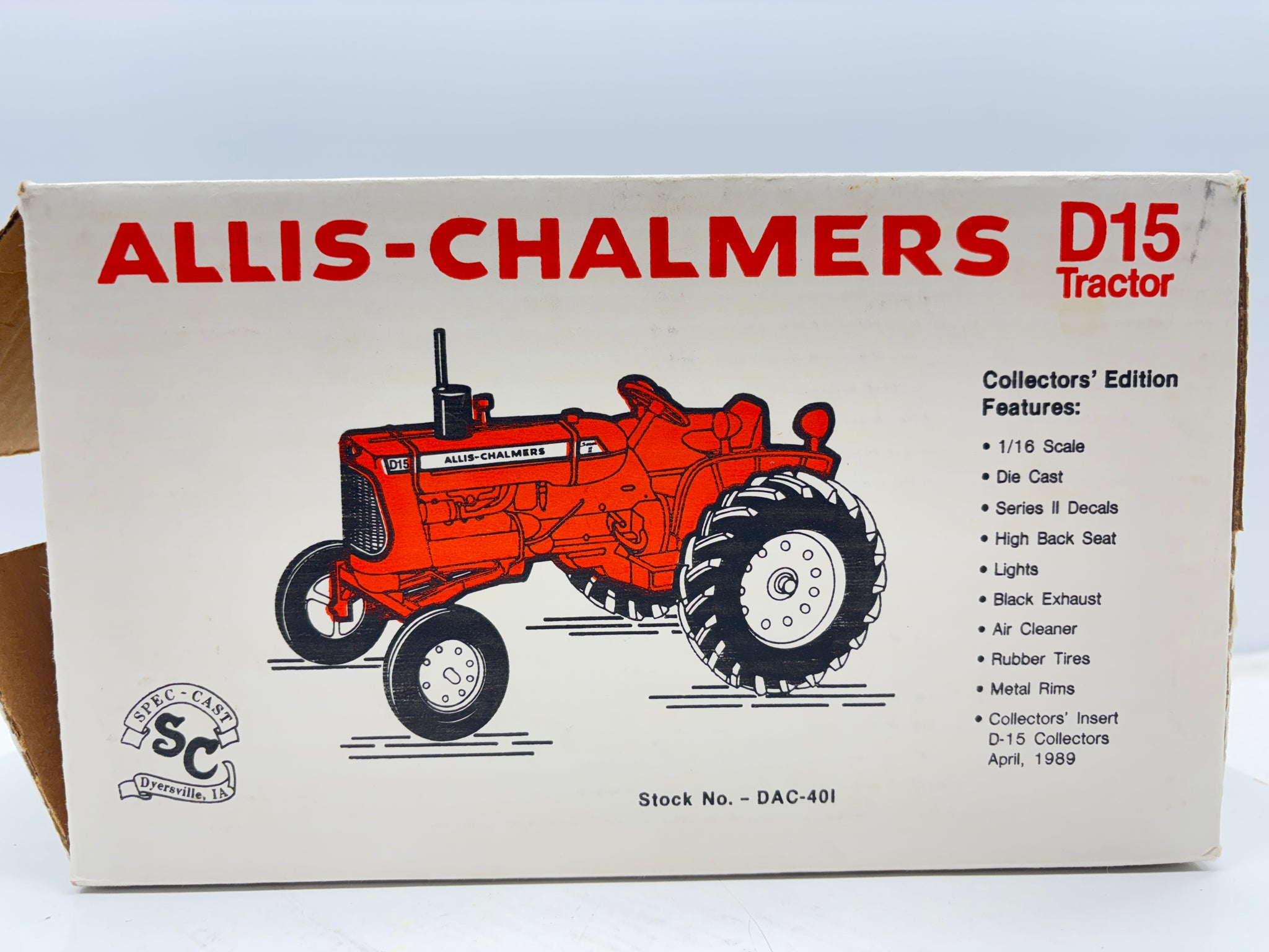 1/16 Allis-Chalmers D-15 Collector Edition