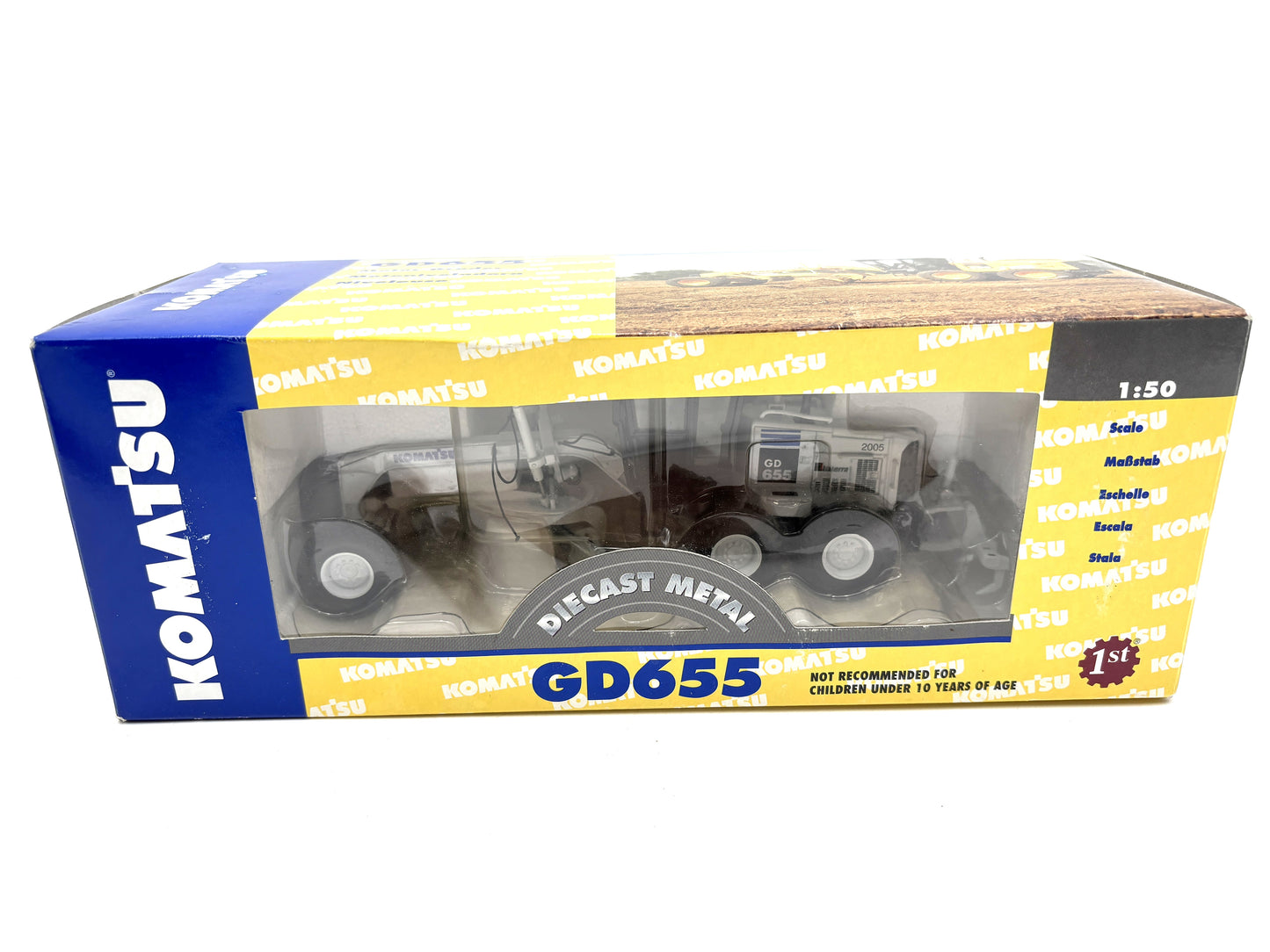 1/50 Komatsu GD655 2005 White