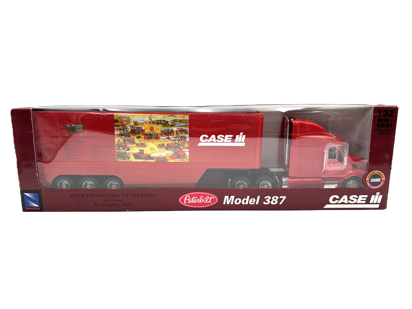 1/32  Peterbilt 387 - Case IH Set