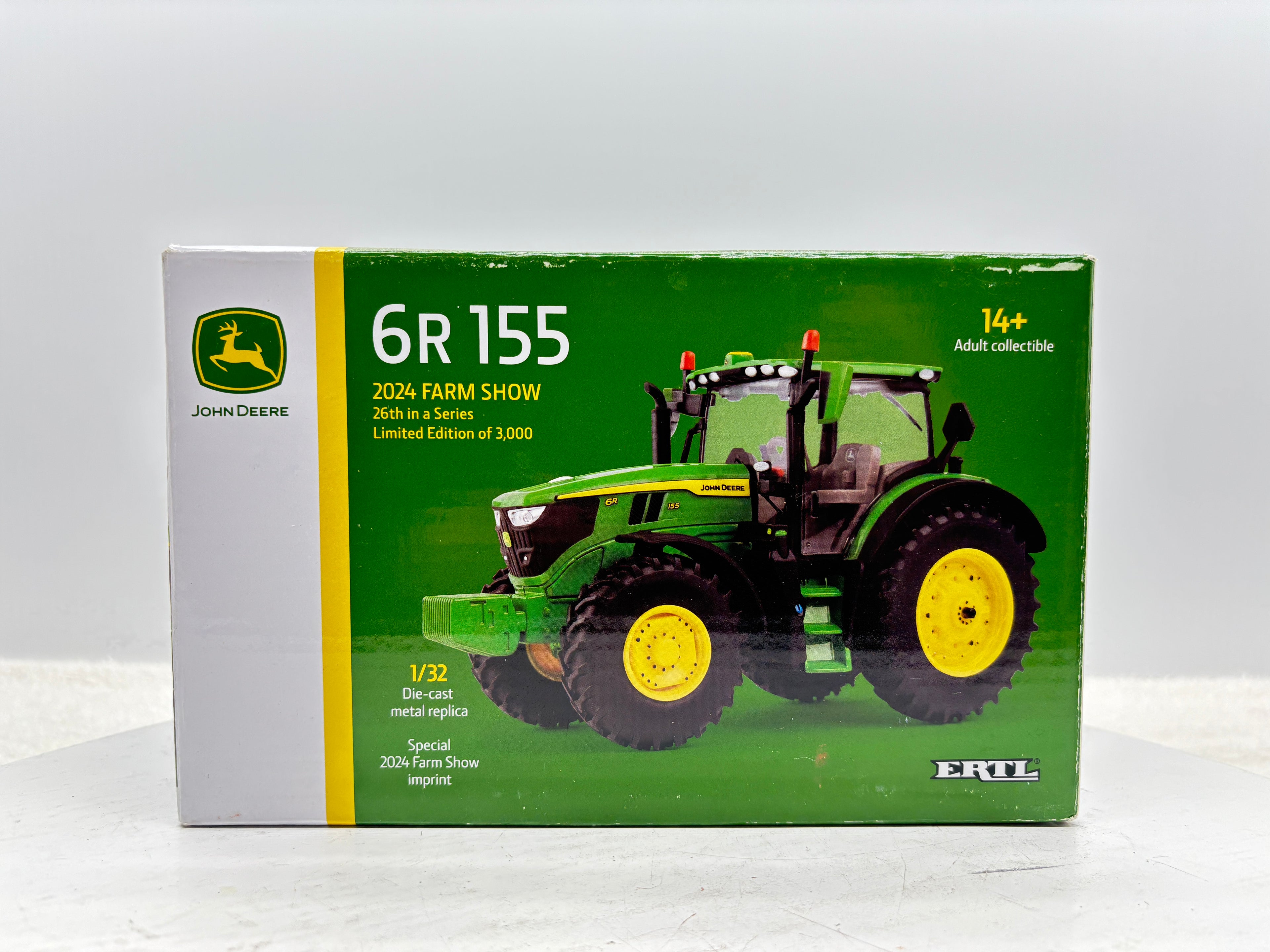 1/32 John Deere 6R 155 Charcoal