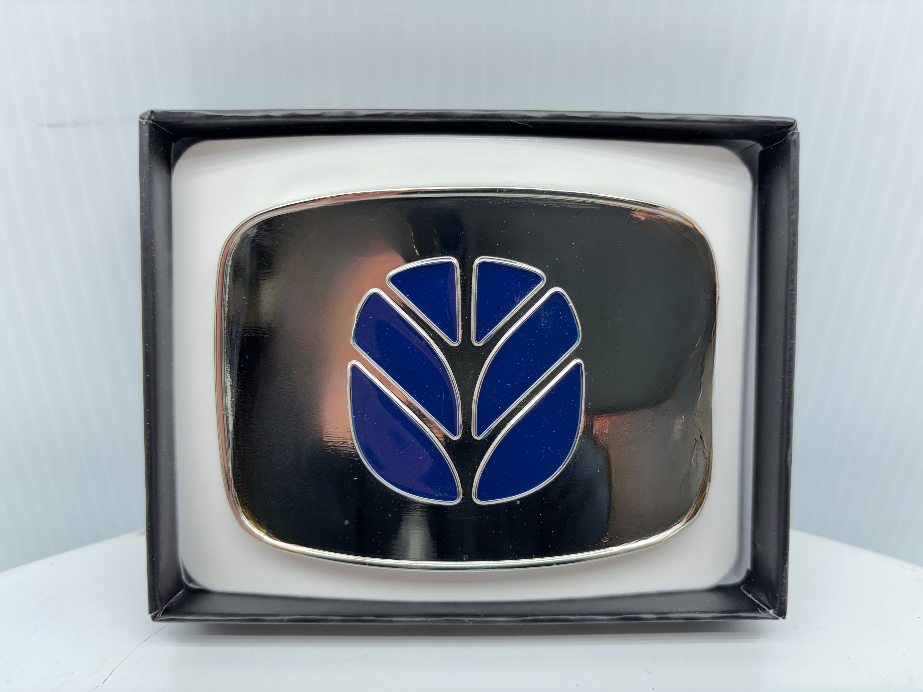New Holland Modern Rectangle Belt Buckle