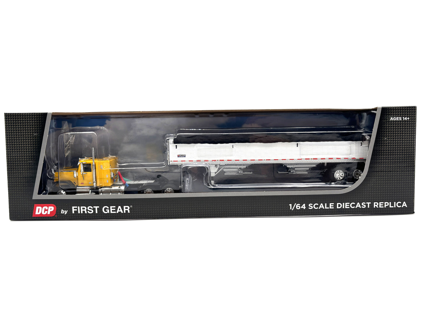 1/64 GMC General with 43 Wilson Trailer Yellow