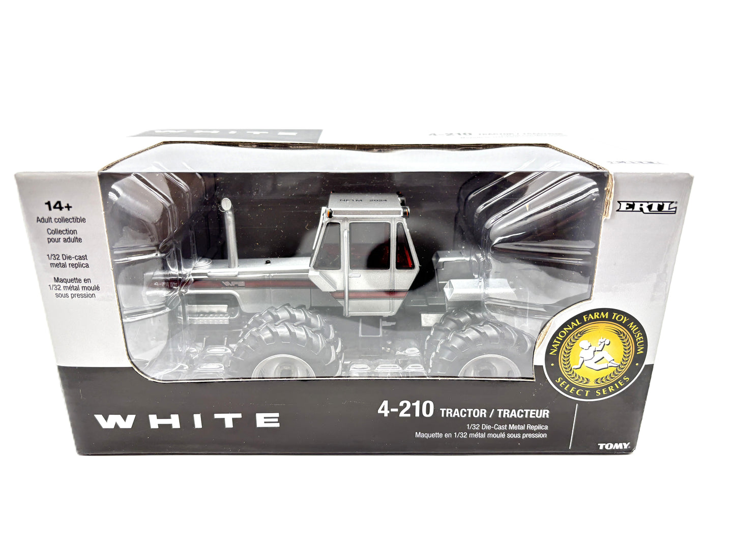 1/32 White 4-250 Red Stripe