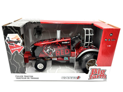 1/16 Case IH Roaring Red Puller Tractor