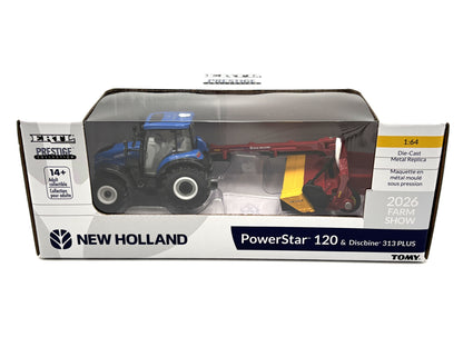 1/64 New Holland Powerstar 120 with 313 Discbine "Chase"