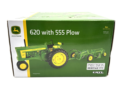 1/16 John Deere 620 with Narrow Front & 555 Plow