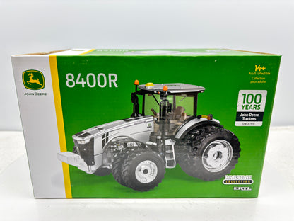 1/32 John Deere 8400R 100 Year Silver