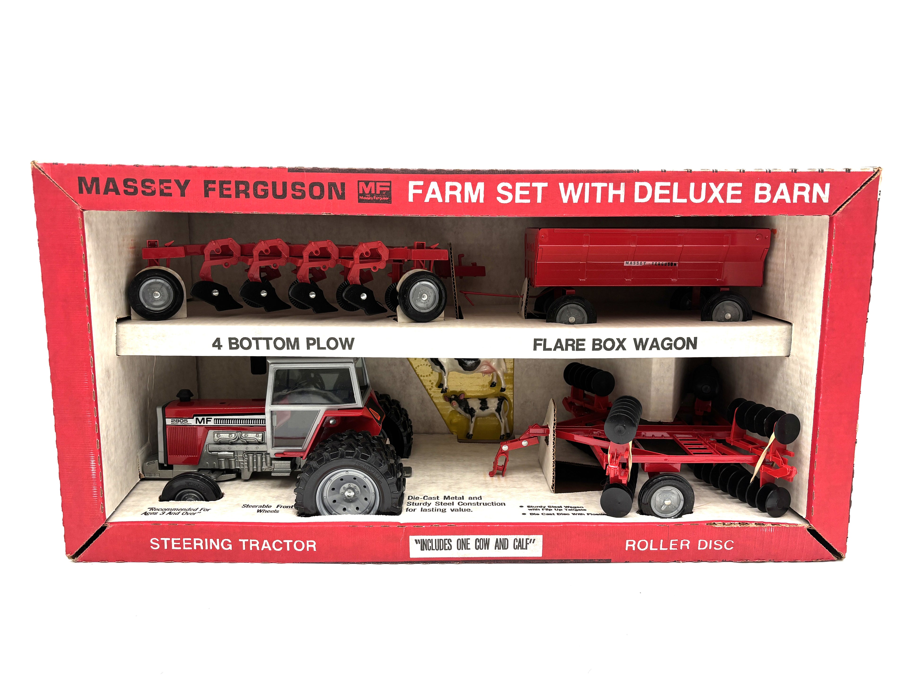 1/20 Massey Ferguson 2805 Deluxe Barn Set
