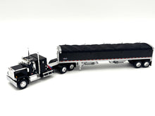 1/64 GMC General with 43 Wilson Trailer Black