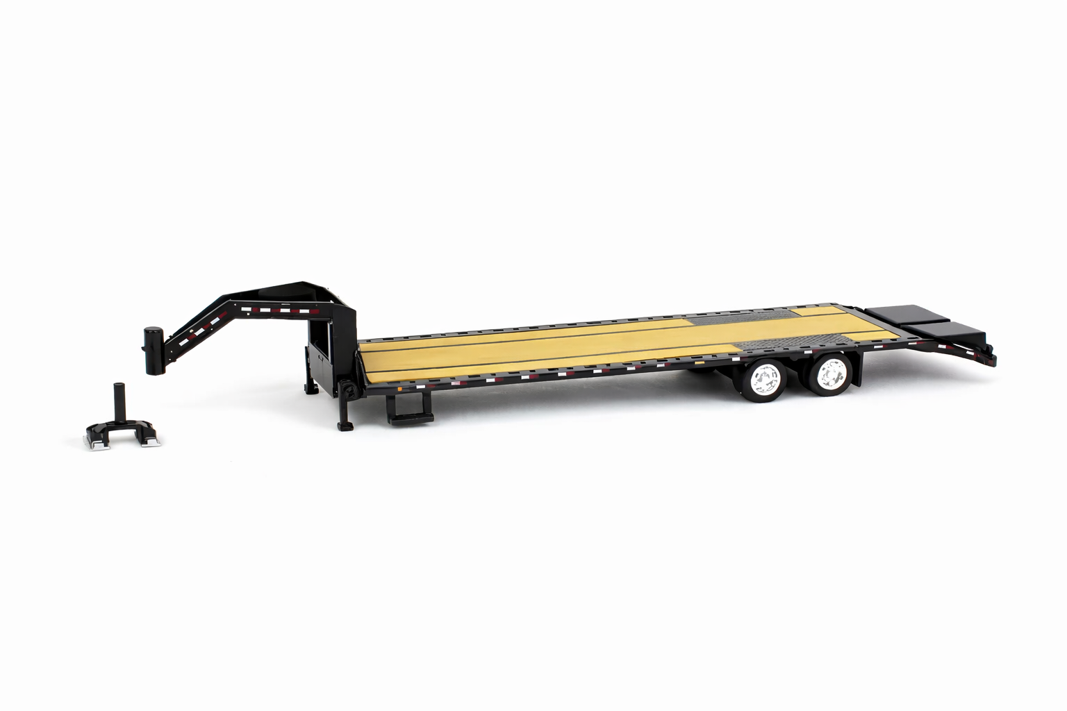 1/64 Gooseneck Trailer - Black