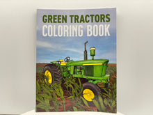 Green Tractors Coloring Book