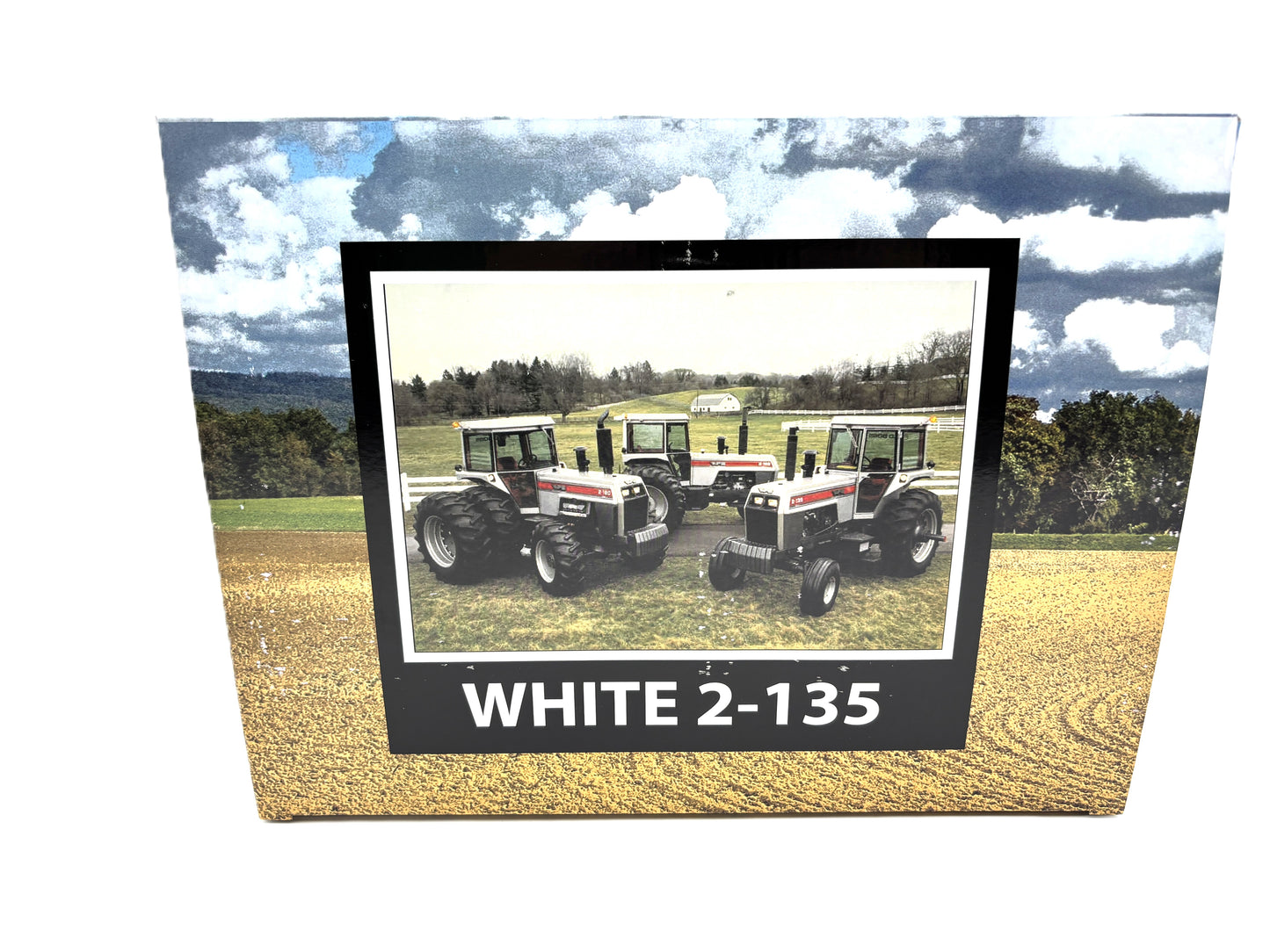 1/16 White 2-135 Red Stripe Lafayette Show