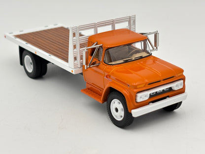 1/64 GMC 4000 Single Axle Flatbed Truck