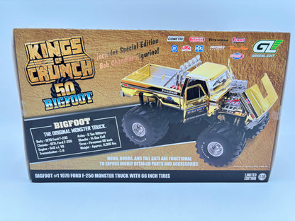 1/18 Ford F-250 Bigfoot Monster Truck “GOLD EDITION”