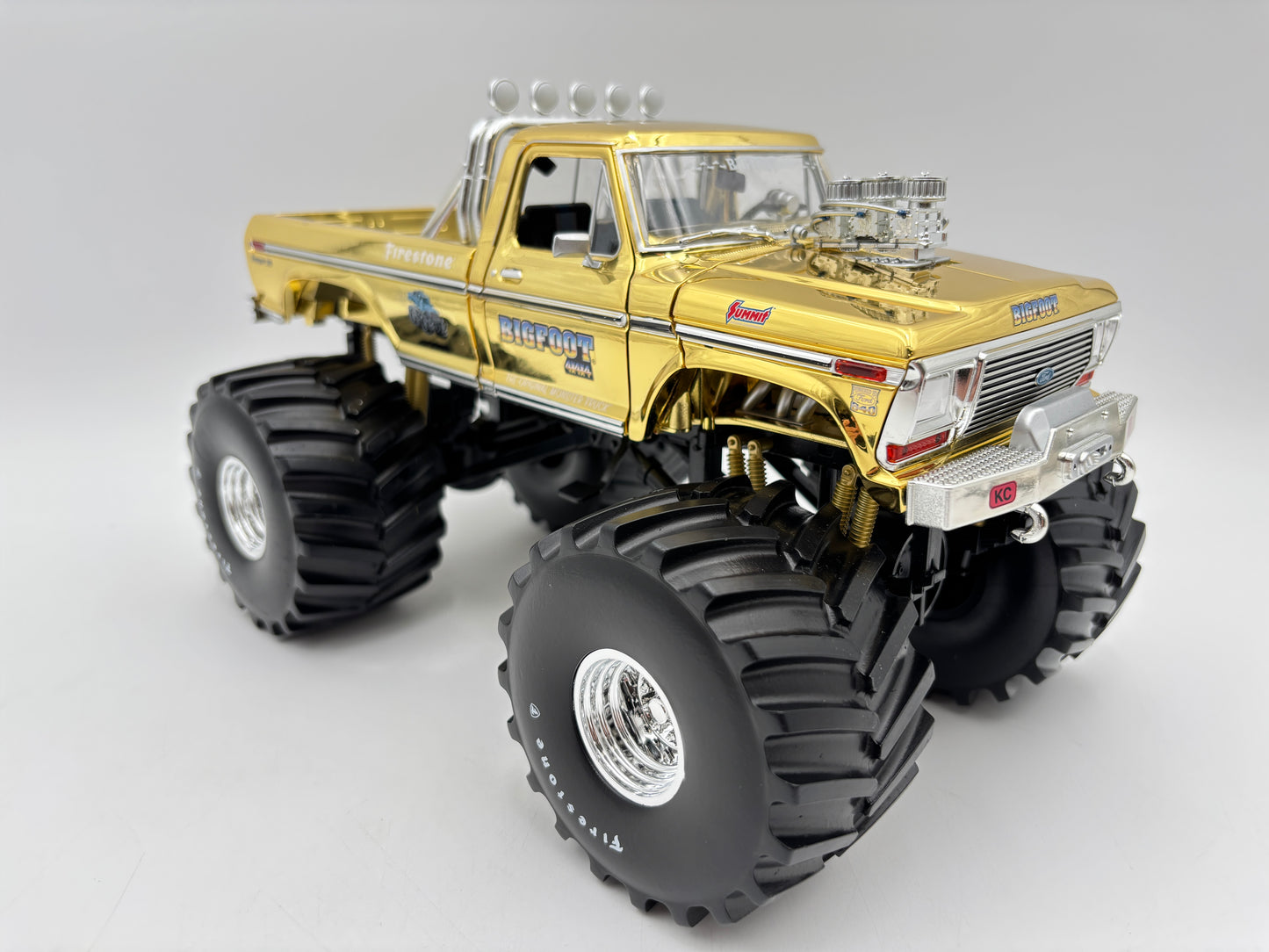 1/18 Ford F-250 Bigfoot Monster Truck “GOLD EDITION”
