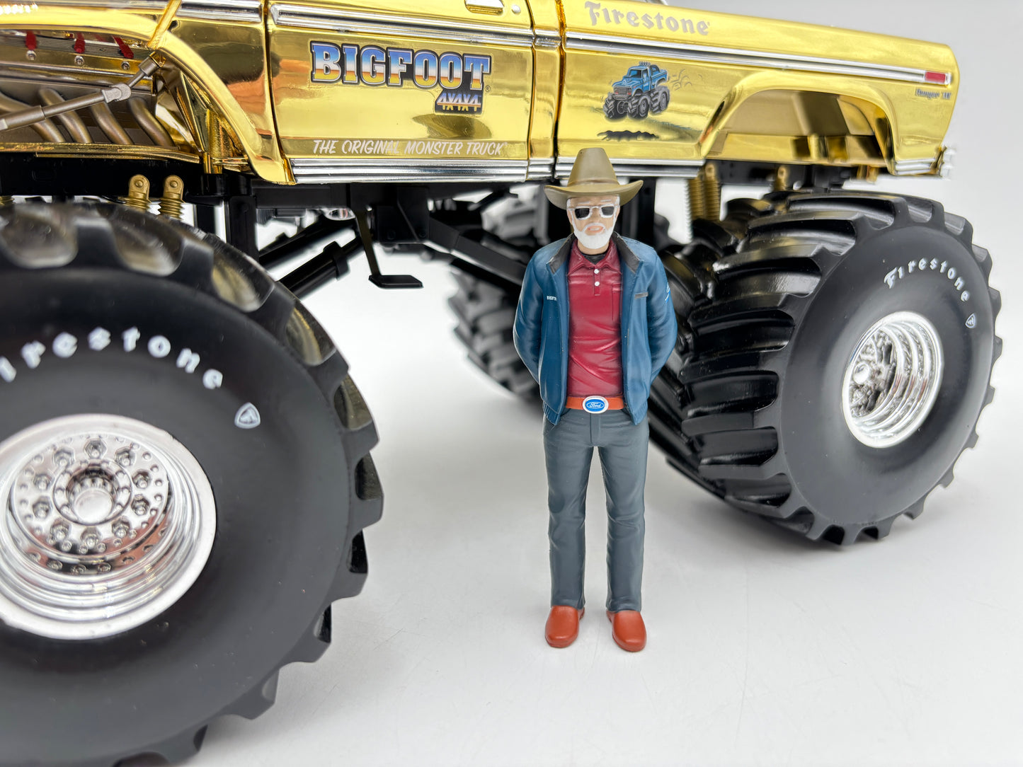1/18 Ford F-250 Bigfoot Monster Truck “GOLD EDITION”