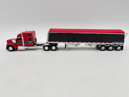 1/64 Kenworth W990 Midroof w/Lode King Tridem