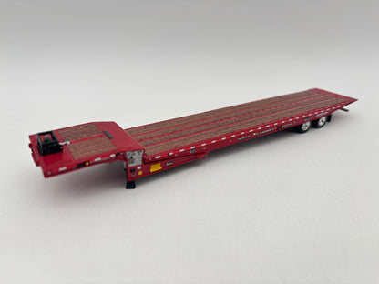 1/64 Peterbilt 389 w/Landoll Traveling Trailer (Red)