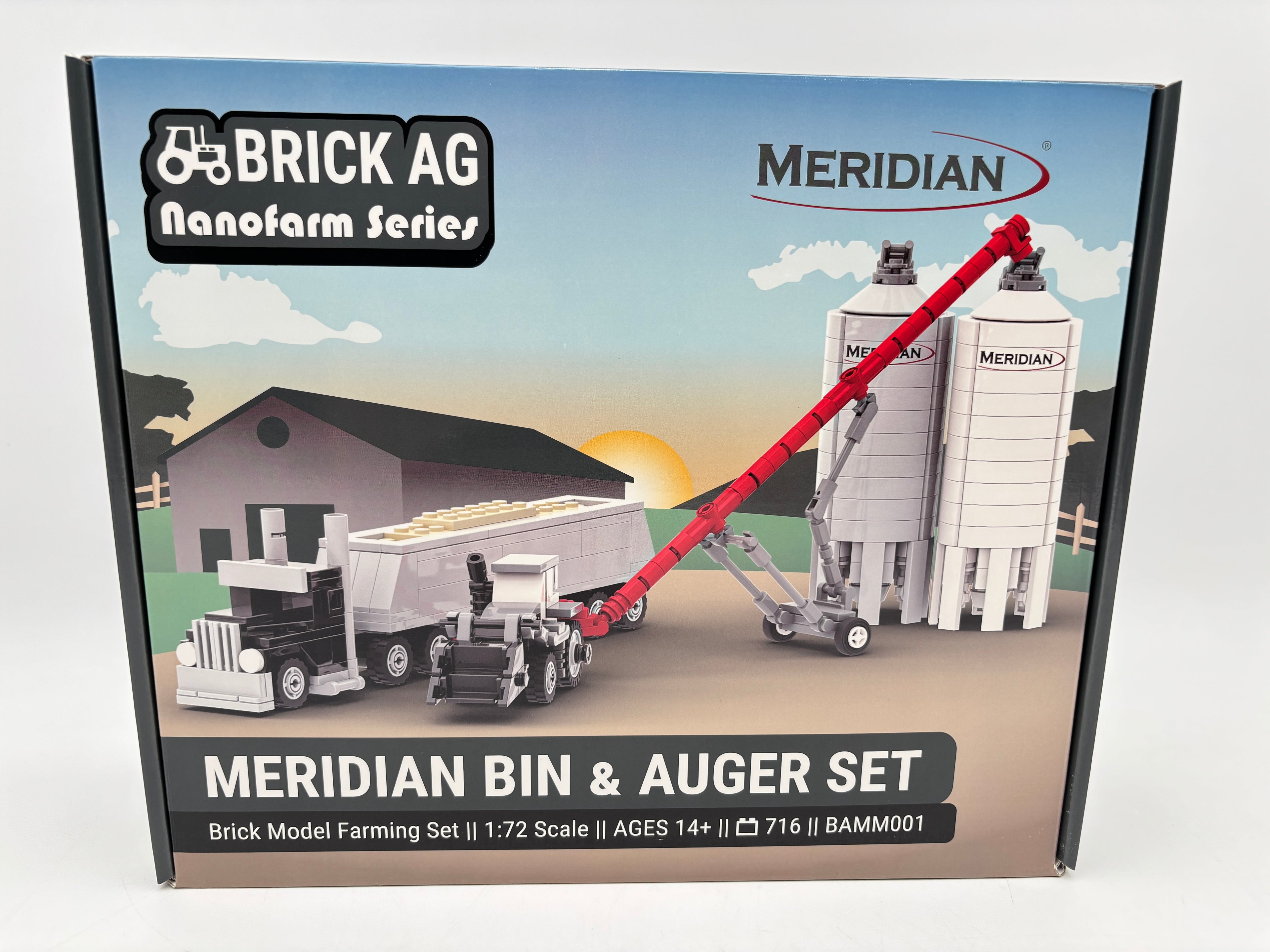 1/72 Meridian Bin & Auger Brick Set