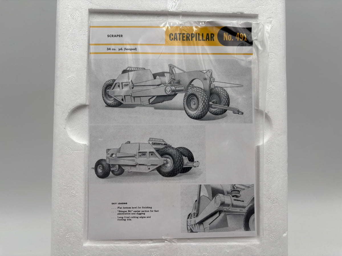 1/25 Caterpillar No. 491 Scraper