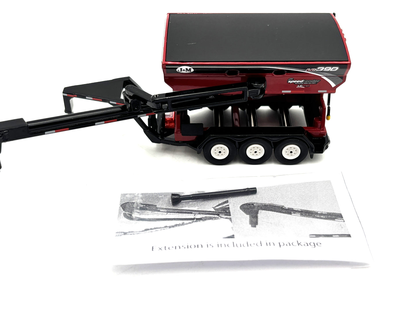 1/64 J&M LC 390 Bulk Seed Tender "Red"