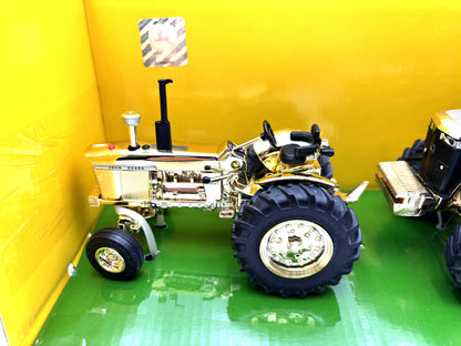 1/32 John Deere 4020-7280R Limited Edition ''Then and Now'' Gold Tractor Duo Set